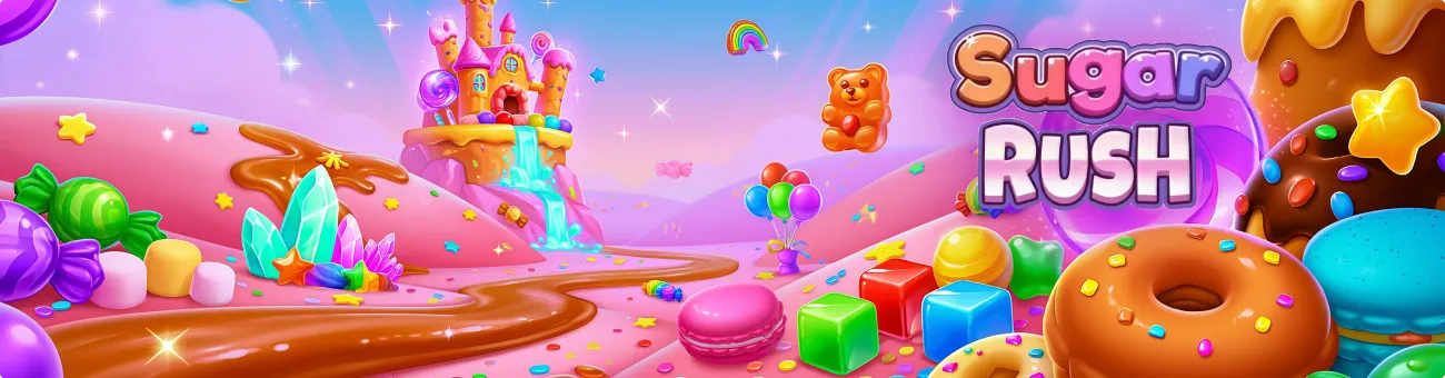 Sugar Rush Sugar rush slot Banner 2